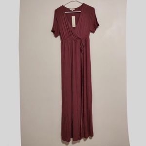 Roolee Avery Wrap Maxi - Berry